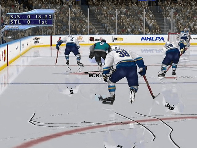 NHL 2K2 screenshot 4 for Sega Dreamcast